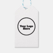 Custom Add Your Name, Logo, Photo,  ギフトタグ (正面)