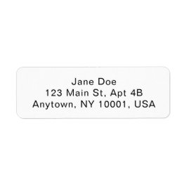 Custom Address Labels Personalized Mailing Sticker ラベル