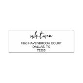 Custom Address Personalized  セルフインキングスタンプ (デザイン)