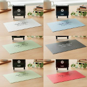 Custom Address Rubber Stamp. Modern Self Addressed セルフインキングスタンプ