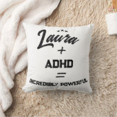 custom adhd incredibly powerful クッション (ブランケット)