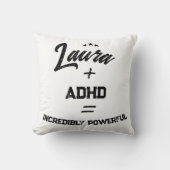 custom adhd incredibly powerful クッション (正面)