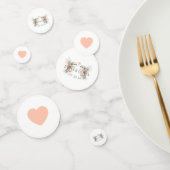 Custom Adorable Hummingbird Wedding Table Confetti コンフェッティ (グループ)