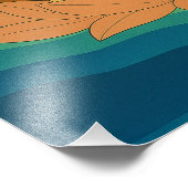 Custom Aesthetic Modern Japan Lucky Goddess  フォトプリント (角)