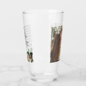 Custom Affirmation New Mom photo Gift タンブラーグラス (左)