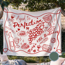Custom Aged to Perfection Backdrop for Wine 