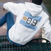 Custom Albiceleste Sun Flag Athlete Wear パーカ