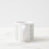 Custom All-Over Print Geometric Pattern Coffee Mug エスプレッソカップ (裏面)