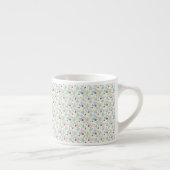 Custom All-Over Print Geometric Pattern Coffee Mug エスプレッソカップ (右)