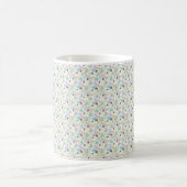 Custom All-Over Print Geometric Pattern Coffee Mug コーヒーマグカップ (中央)
