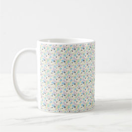 Custom All-Over Print Geometric Pattern Coffee Mug コーヒーマグカップ