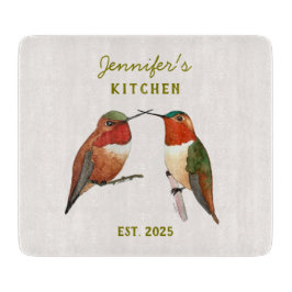 Custom Allen's Hummingbirds カッティングボード
