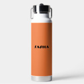 Custom Aluminum Water Bottle - Trendy Design ウォーターボトル (正面)