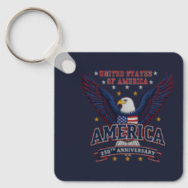 Custom America 250th Anniversay Business Promotion キーホルダー