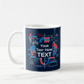 Custom America’s 250th anniversary コーヒーマグカップ (左)