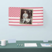 Custom American Flag with Your Photo, Dorm Decor 横断幕 (トレードショー)
