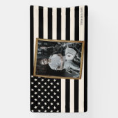 Custom American Flag with Your Photo, Dorm Decor 横断幕 (縦)