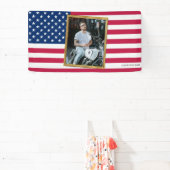Custom American Flag with Your Photo, Dorm Decor 横断幕 (インサイチュ)