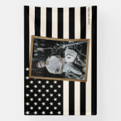 Custom American Flag with Your Photo, USA Decor 横断幕 (縦)