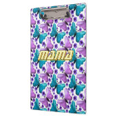 Custom and personalized butterfly floral  クリップボード (左)