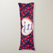 Custom and personalized Cute Cherry Butterfly  ボディピロー (正面縦)