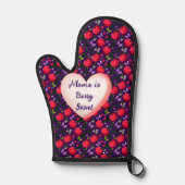 Custom and personalized Cute Cherry Butterfly  鍋つかみ (正面)