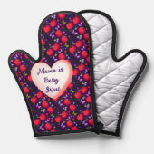 Custom and personalized Cute Cherry Butterfly  鍋つかみ (正面/裏面)