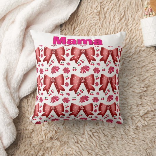 Custom and personalized Cute Coquette Gift クッション (ブランケット)