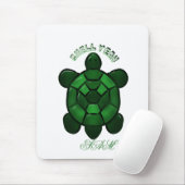 Custom and personalized Cute Turtle  マウスパッド (マウス)