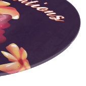 Custom and personalized floral Butterfly Pattern  カッティングボード (角)