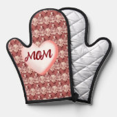 Custom and personalized floral gift for Mom 鍋つかみ (正面/裏面)