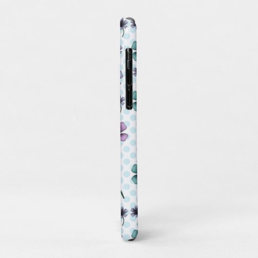 Custom and personalized floral pattern  Case-Mate iPhoneケース (裏面/左)