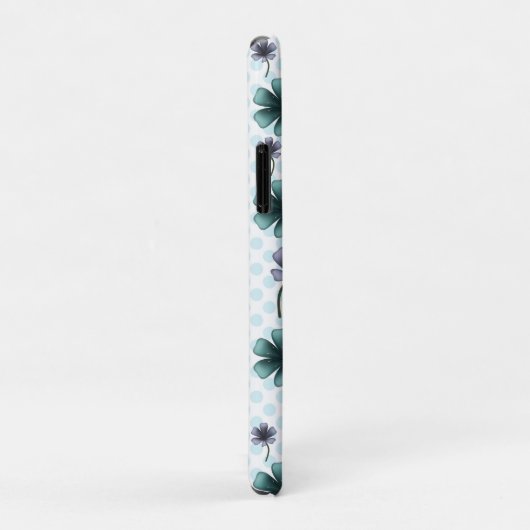 Custom and personalized floral pattern  Case-Mate iPhoneケース (裏面/右)