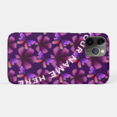 Custom and personalized floral Spiral Notebook Case-Mate iPhoneケース (裏面(横))