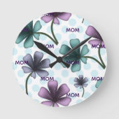 Custom and personalized gift  ラウンド壁時計 (正面)