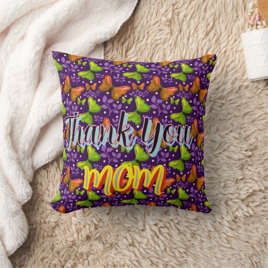 Custom and personalized gift butterfly Pattern   クッション (ブランケット)