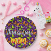 Custom and personalized gift butterfly Pattern   ペーパープレート (パーティー)