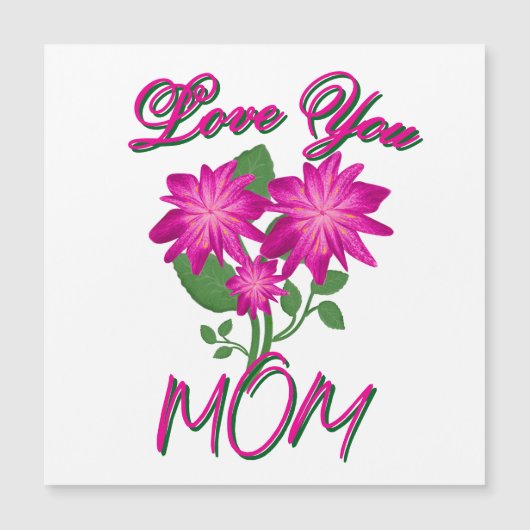 Custom and Personalized Mother's Day Floral gift  (正面)