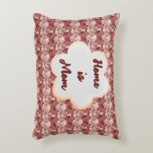 Custom and personalized mother's day floral gift  アクセントクッション (正面(垂直))