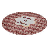 Custom and personalized mother's day floral gift  カッティングボード (角)