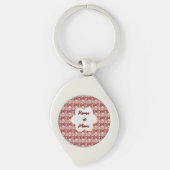 Custom and personalized mother's day floral gift  キーホルダー (正面)