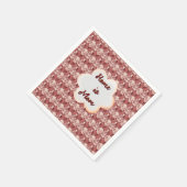 Custom and personalized mother's day floral gift  スタンダードカクテルナプキン (角)