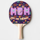 Custom and personalized mother's day gift   卓球ラケット (正面)