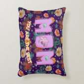 Custom and personalized mother's day gift  lumbar アクセントクッション (正面(垂直))