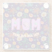 Custom and personalized mother's day gift  lumbar ガラスコースター (裏面)