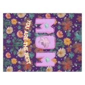 Custom and personalized mother's day gift  lumbar テーブルクロス (正面(横))