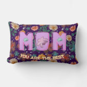 Custom and personalized mother's day gift  lumbar ランバークッション (正面)