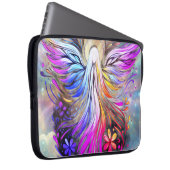 Custom Angel Laptop Bag for Women Electronics Bag ラップトップスリーブ (正面右)