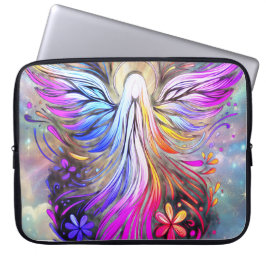 Custom Angel Laptop Bag for Women Electronics Bag ラップトップスリーブ
