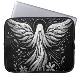 Custom Angel Laptop Bag for Women Electronics Bag ラップトップスリーブ